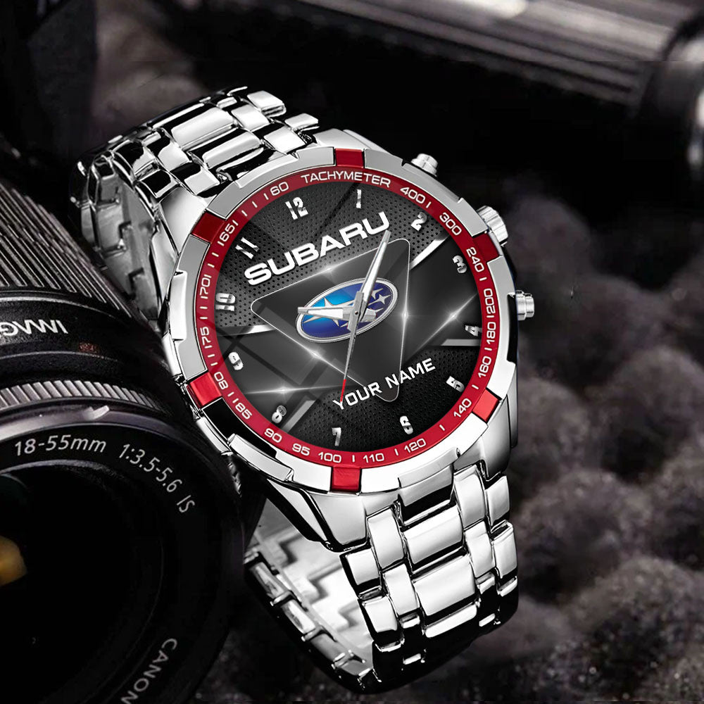 Custom Name SBR Stainless Steel Watch