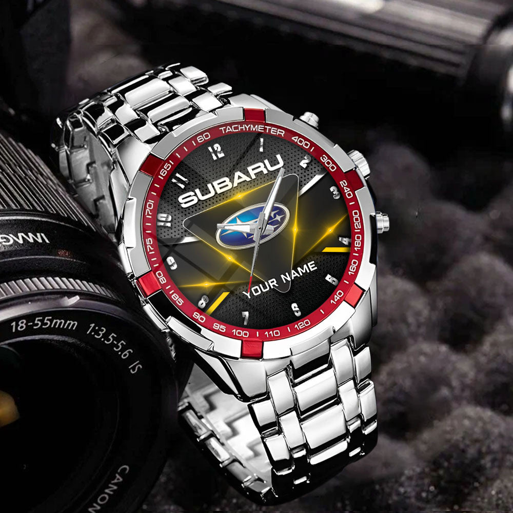 Custom Name SBR Stainless Steel Watch