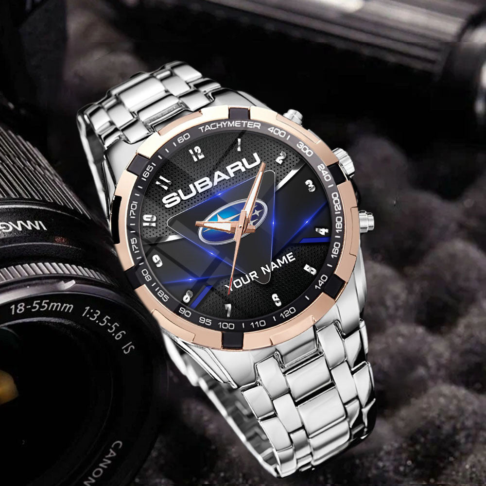 Custom Name SBR Stainless Steel Watch