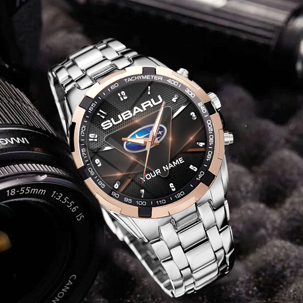 Custom Name SBR Stainless Steel Watch