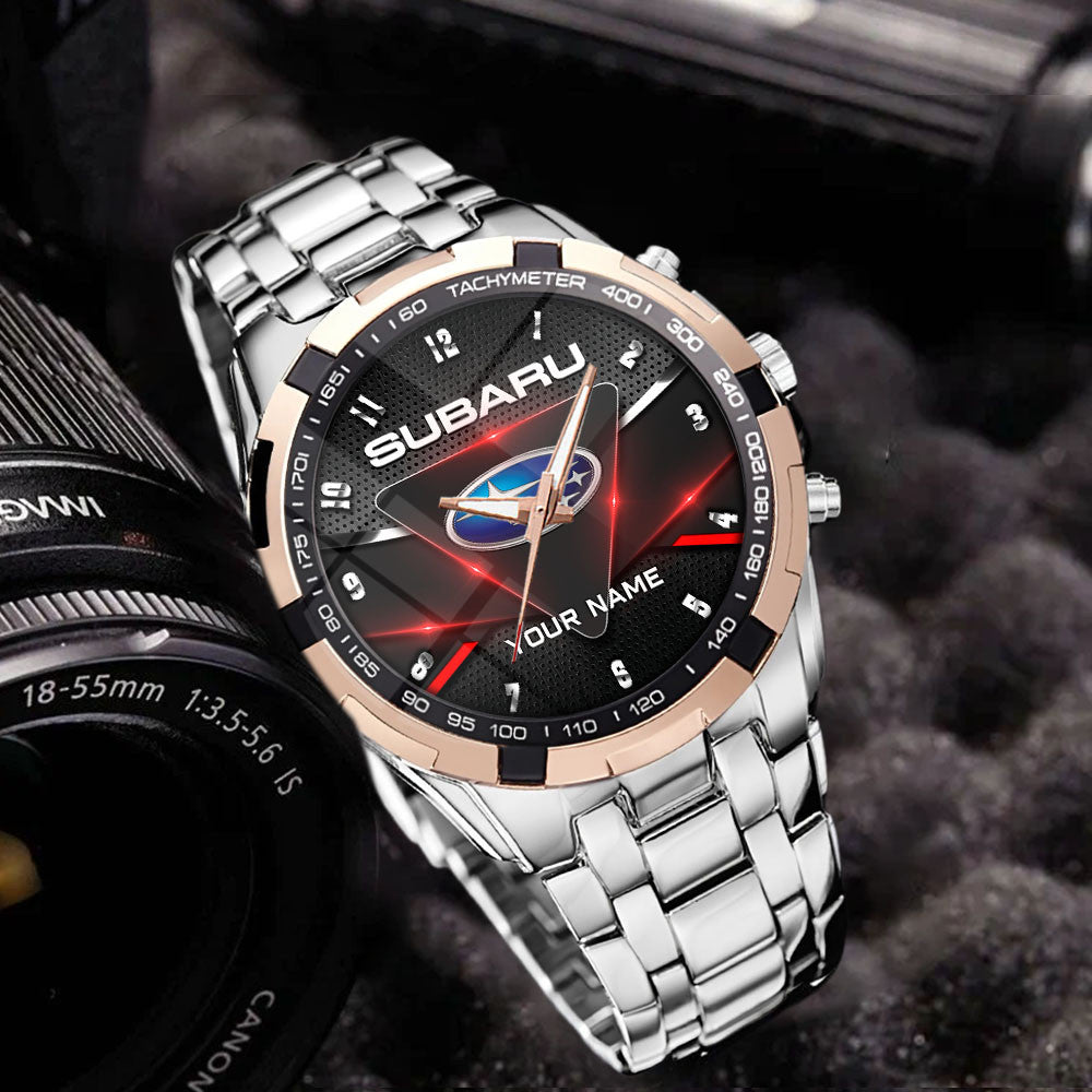 Custom Name SBR Stainless Steel Watch