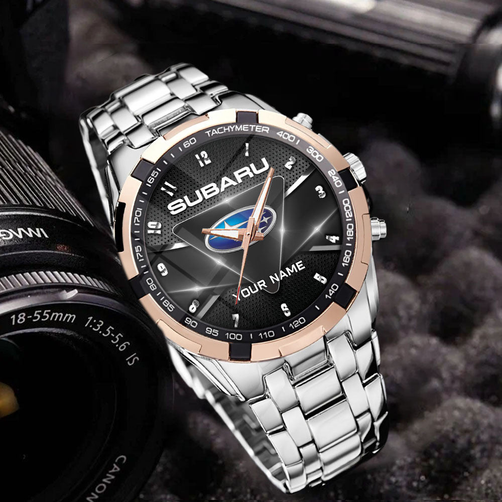 Custom Name SBR Stainless Steel Watch