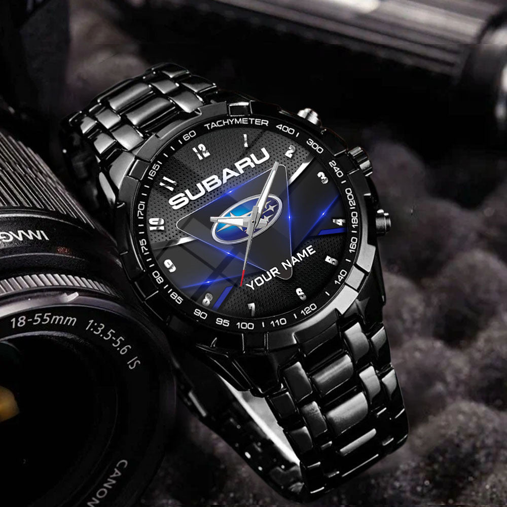 Custom Name SBR Stainless Steel Watch