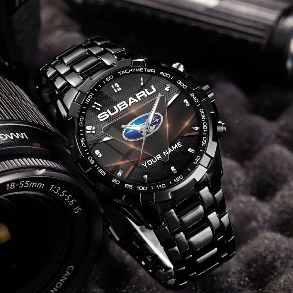 Custom Name SBR Stainless Steel Watch