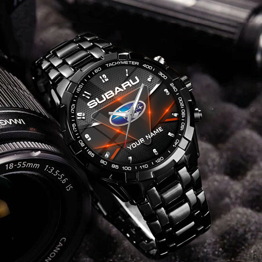 Custom Name SBR Stainless Steel Watch
