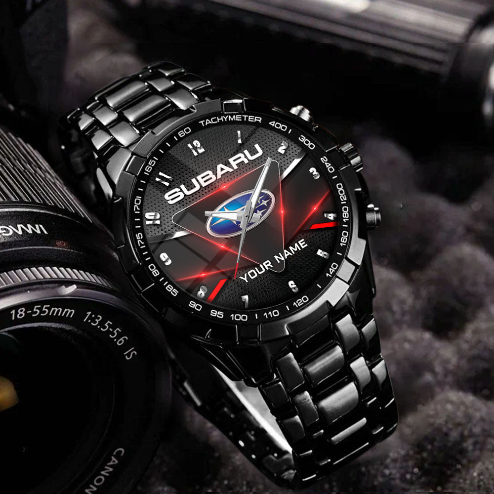 Custom Name SBR Stainless Steel Watch
