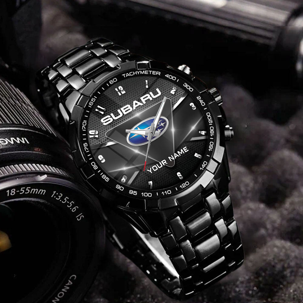 Custom Name SBR Stainless Steel Watch