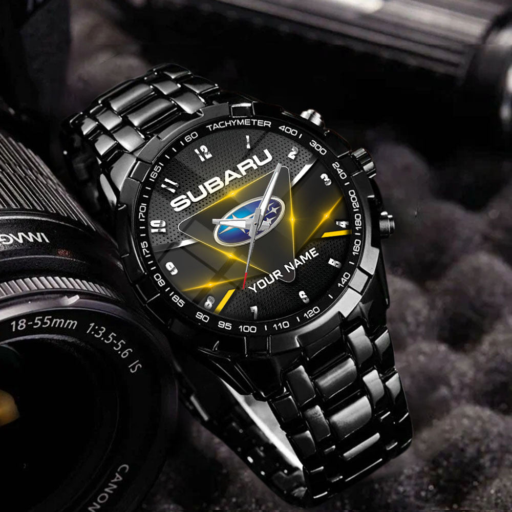 Custom Name SBR Stainless Steel Watch