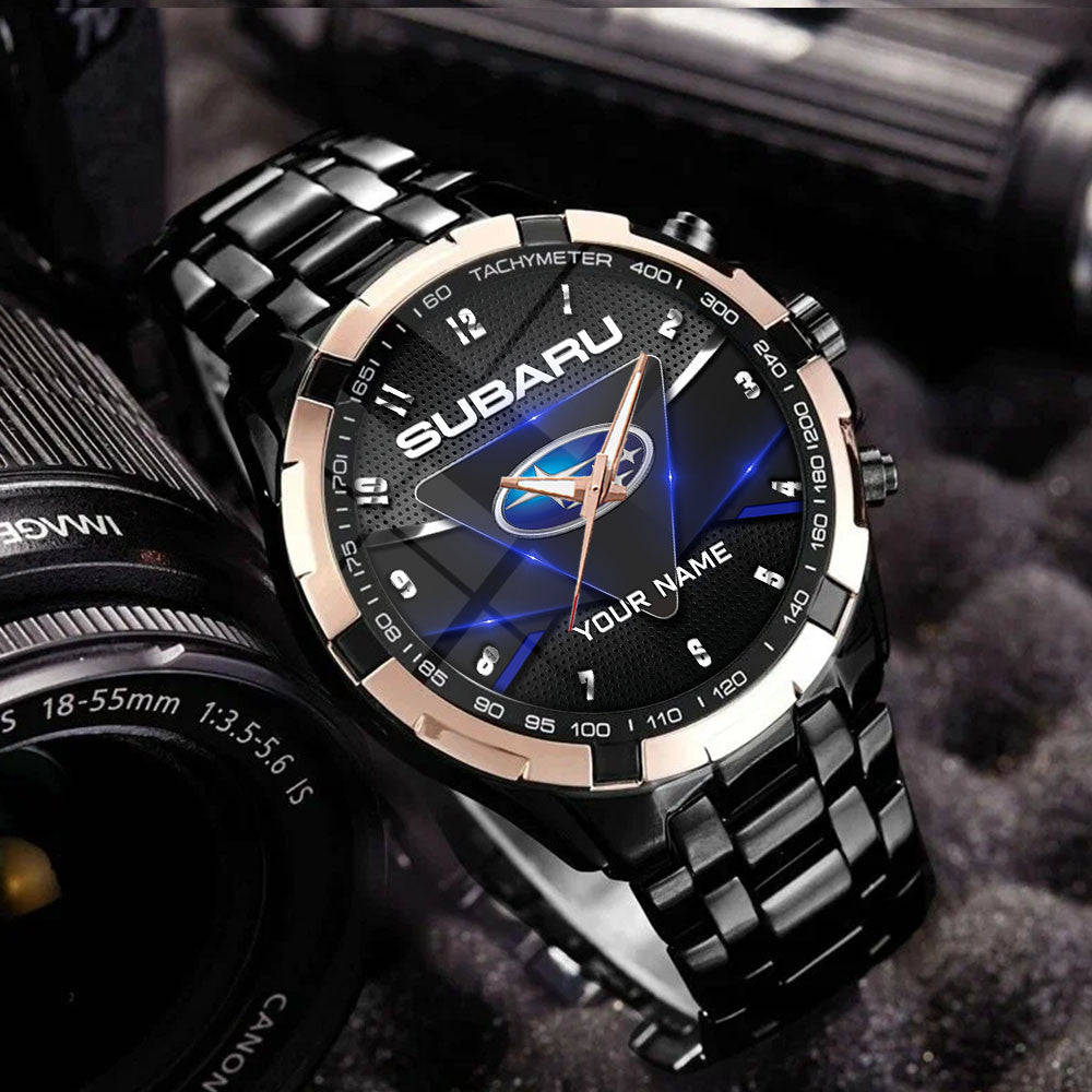 Custom Name SBR Stainless Steel Watch