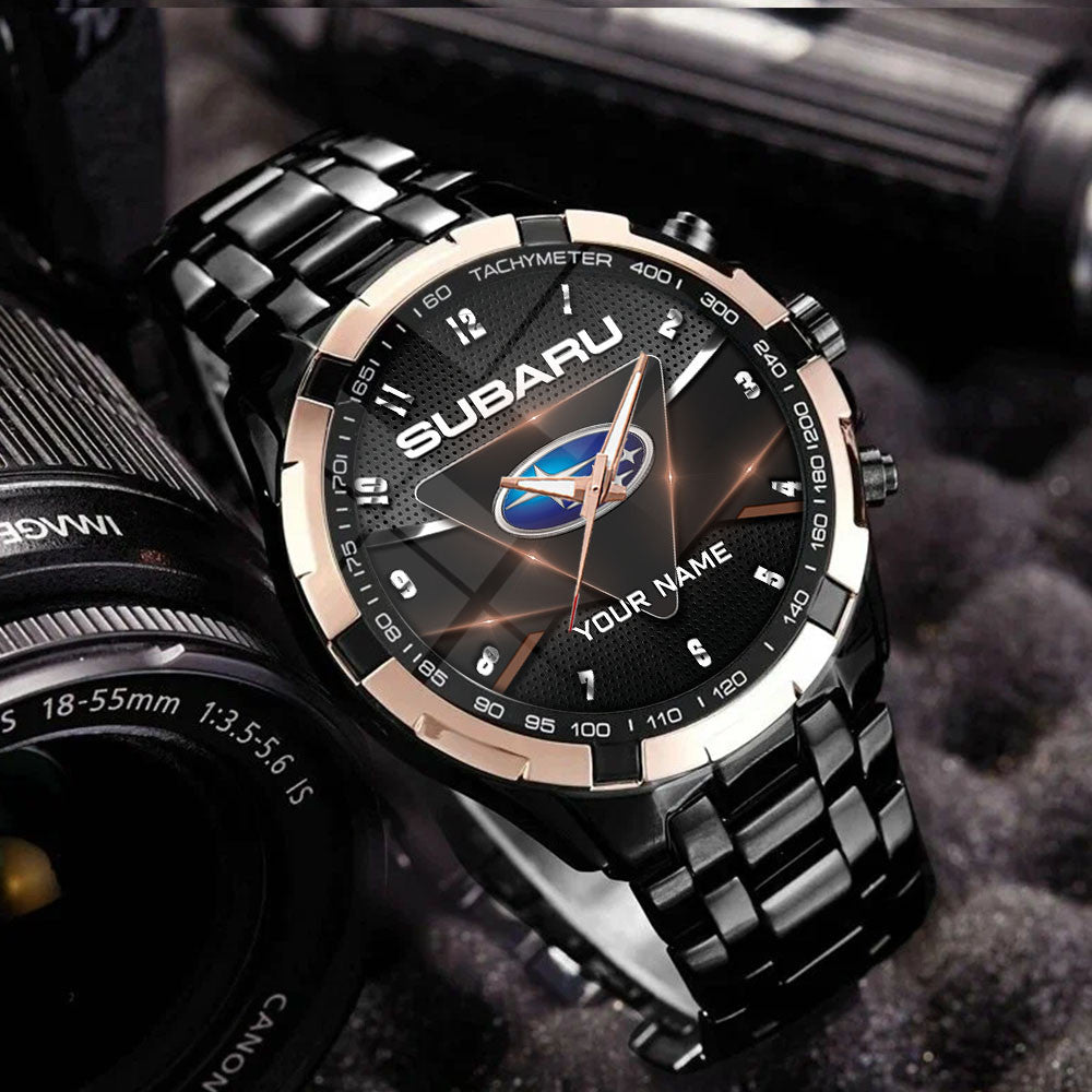 Custom Name SBR Stainless Steel Watch