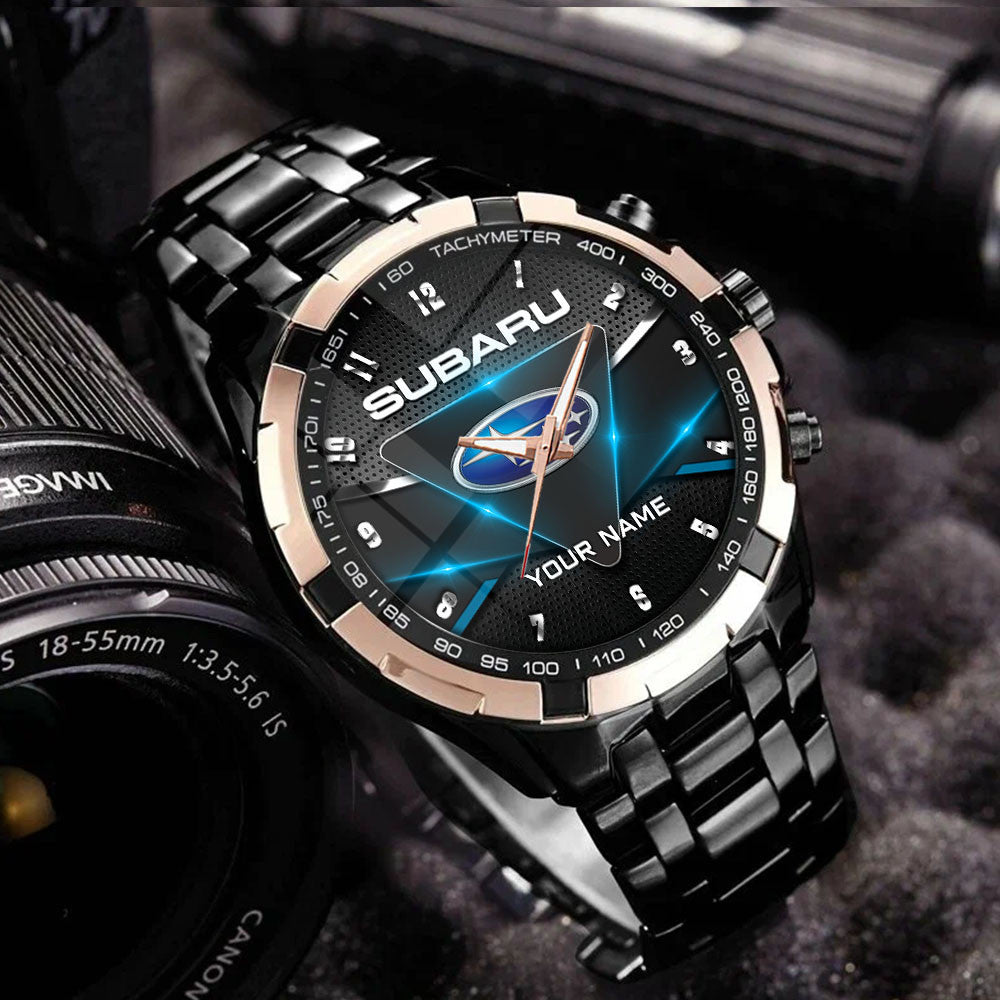 Custom Name SBR Stainless Steel Watch