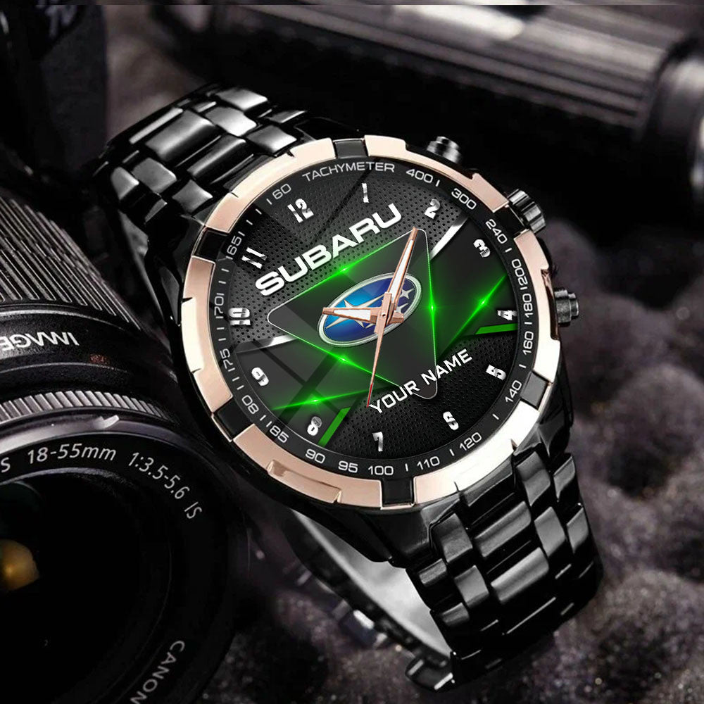 Custom Name SBR Stainless Steel Watch