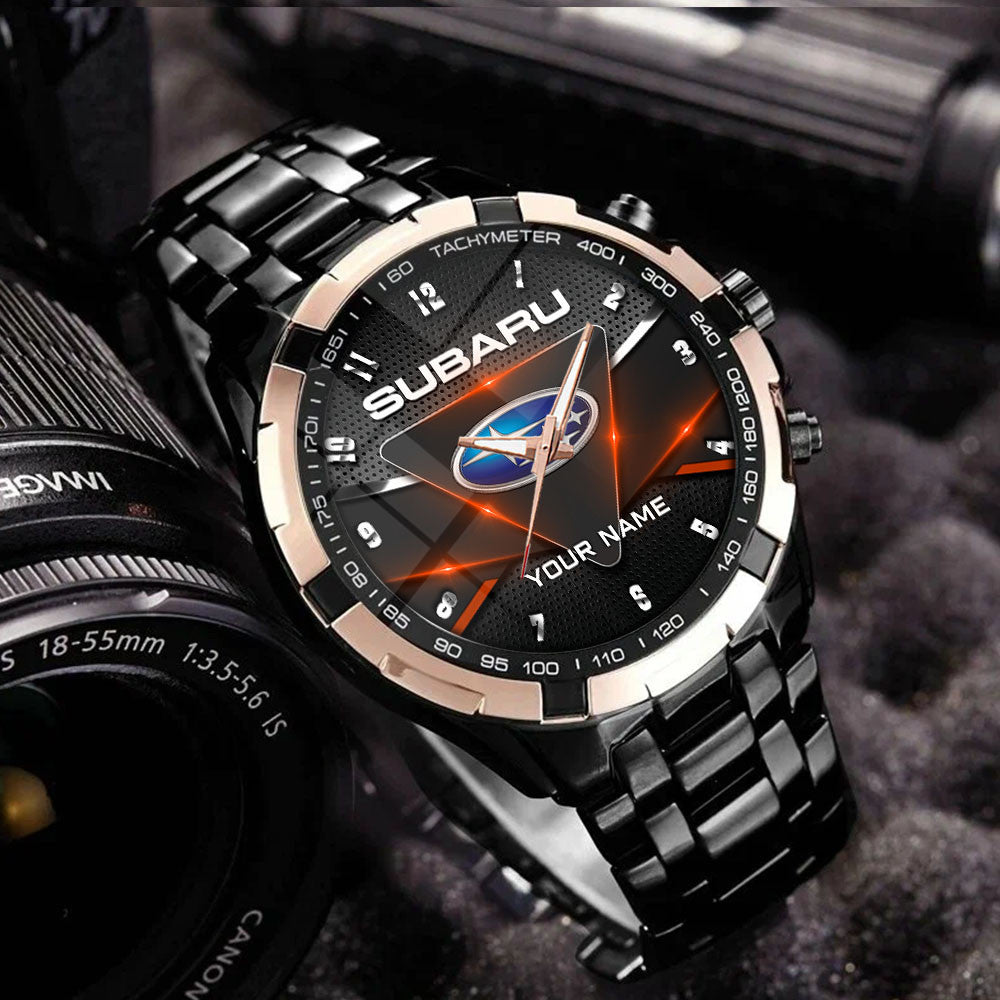 Custom Name SBR Stainless Steel Watch