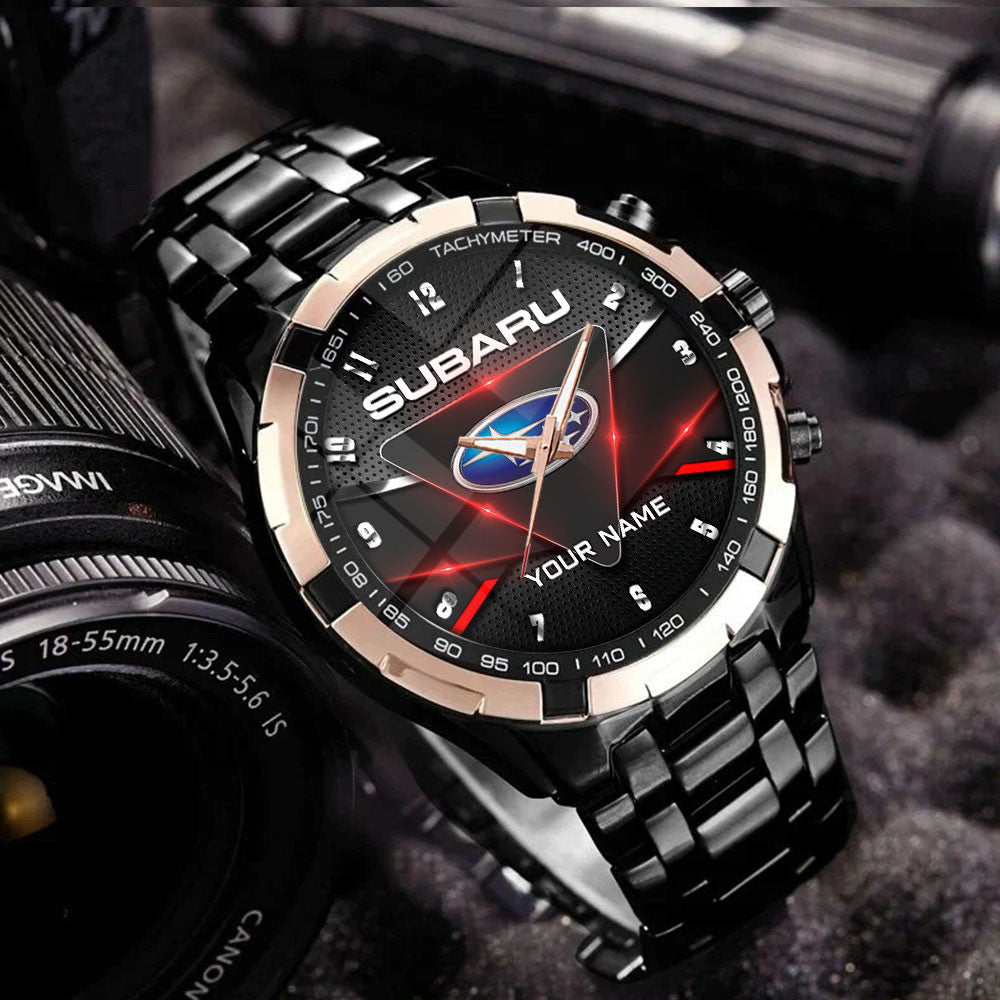Custom Name SBR Stainless Steel Watch