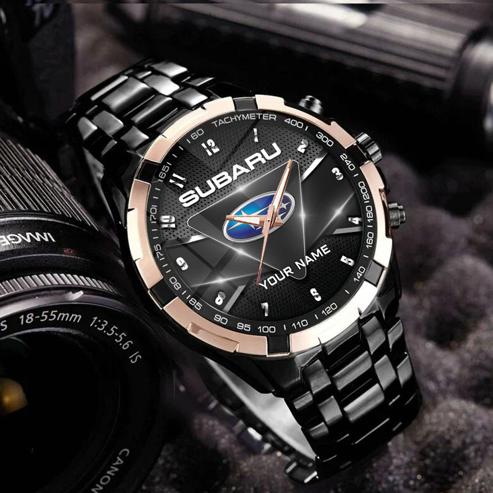 Custom Name SBR Stainless Steel Watch