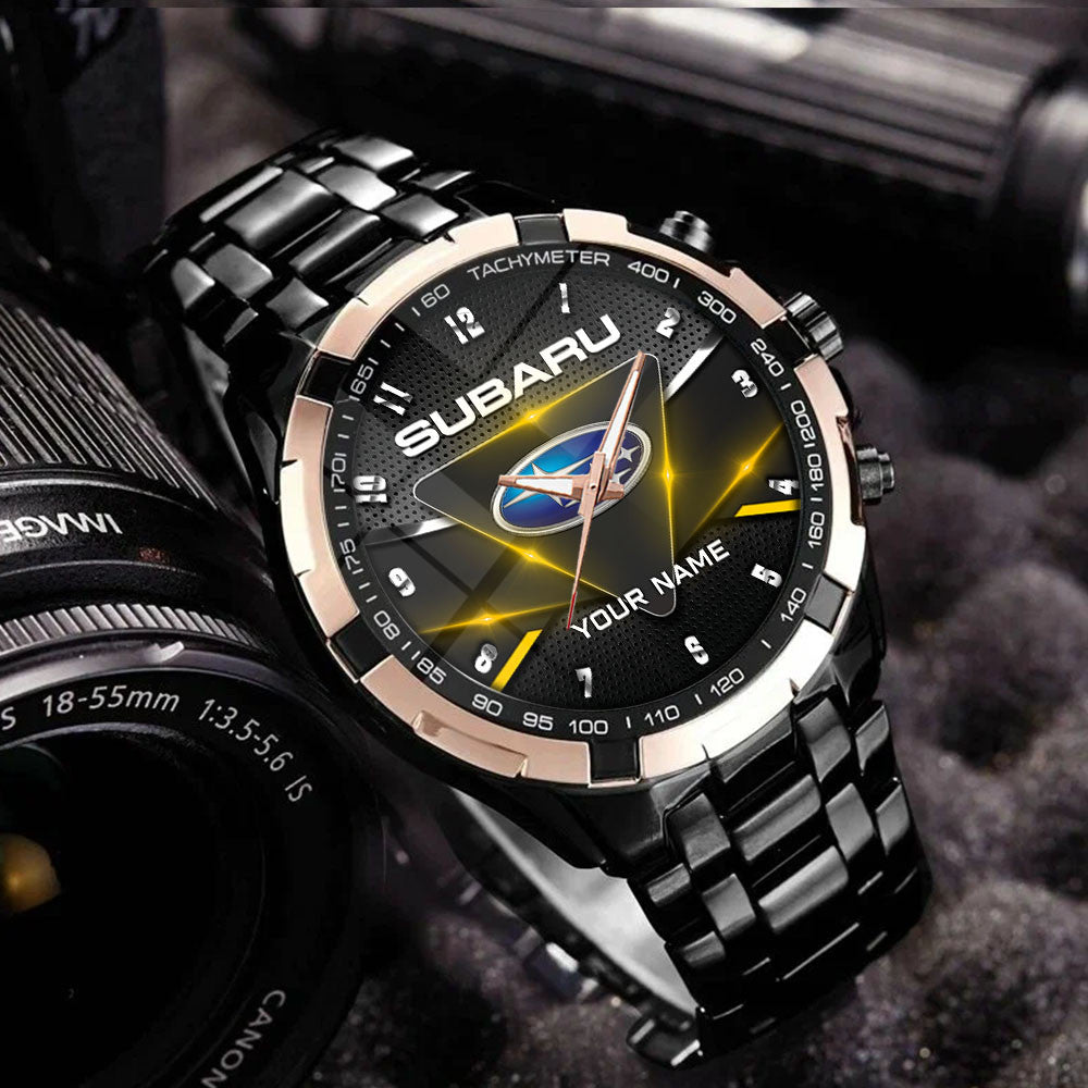 Custom Name SBR Stainless Steel Watch