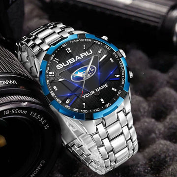 Custom Name SBR Stainless Steel Watch