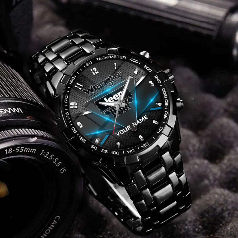 Custom Name JP Wrangler WINWATK12125 Stainless Steel Watch