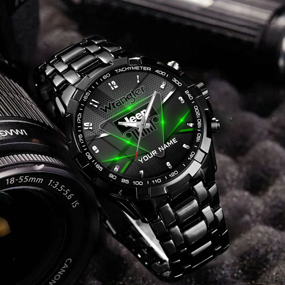 Custom Name JP Wrangler WINWATK12125 Stainless Steel Watch