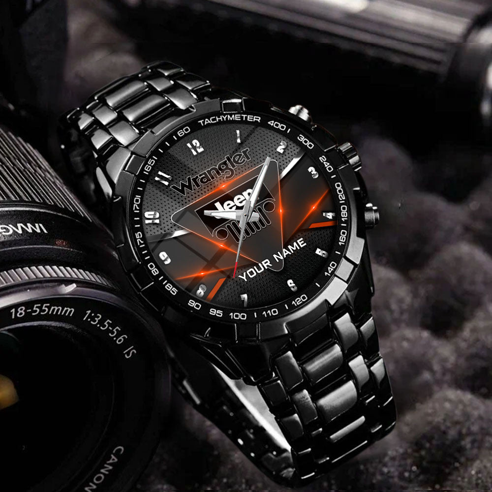 Custom Name JP Wrangler WINWATK12125 Stainless Steel Watch