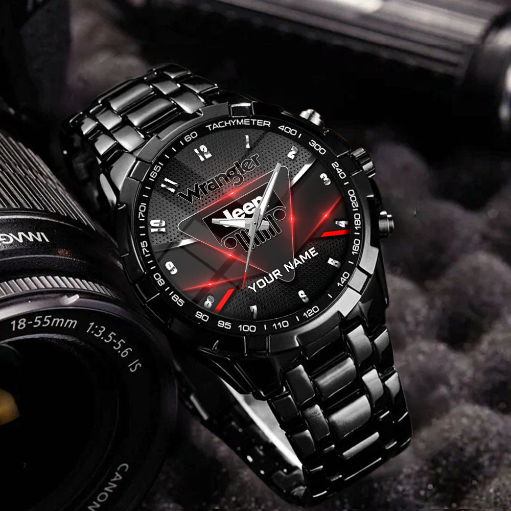 Custom Name JP Wrangler WINWATK12125 Stainless Steel Watch