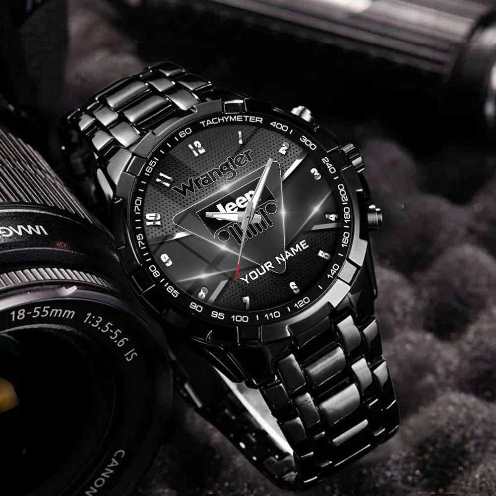 Custom Name JP Wrangler WINWATK12125 Stainless Steel Watch