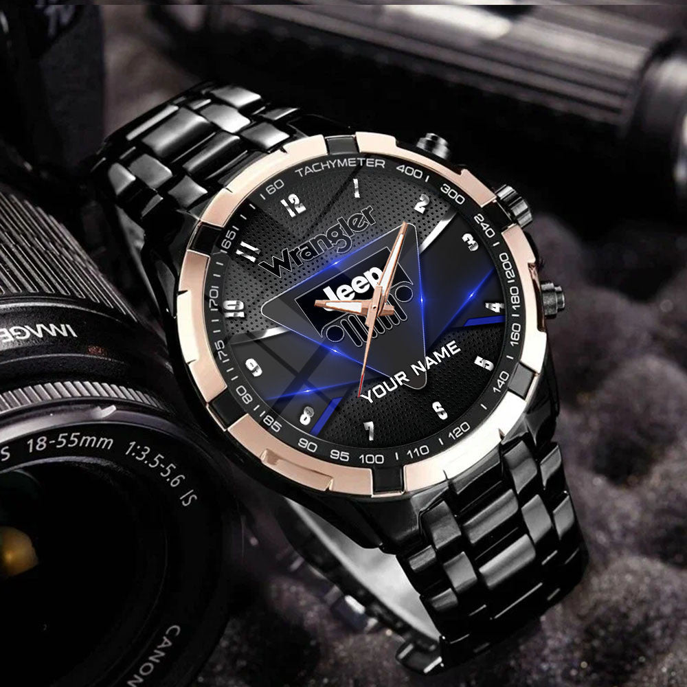Custom Name JP Wrangler WINWATK12125 Stainless Steel Watch
