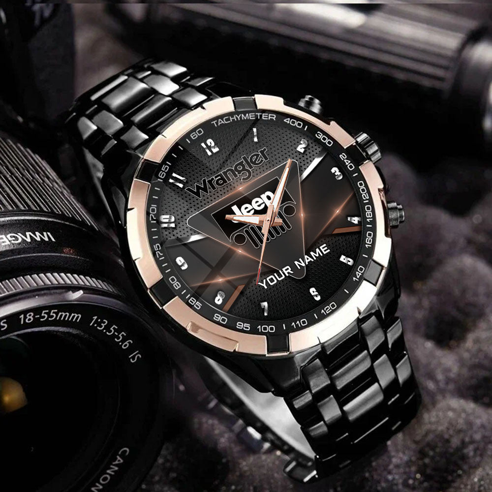 Custom Name JP Wrangler WINWATK12125 Stainless Steel Watch