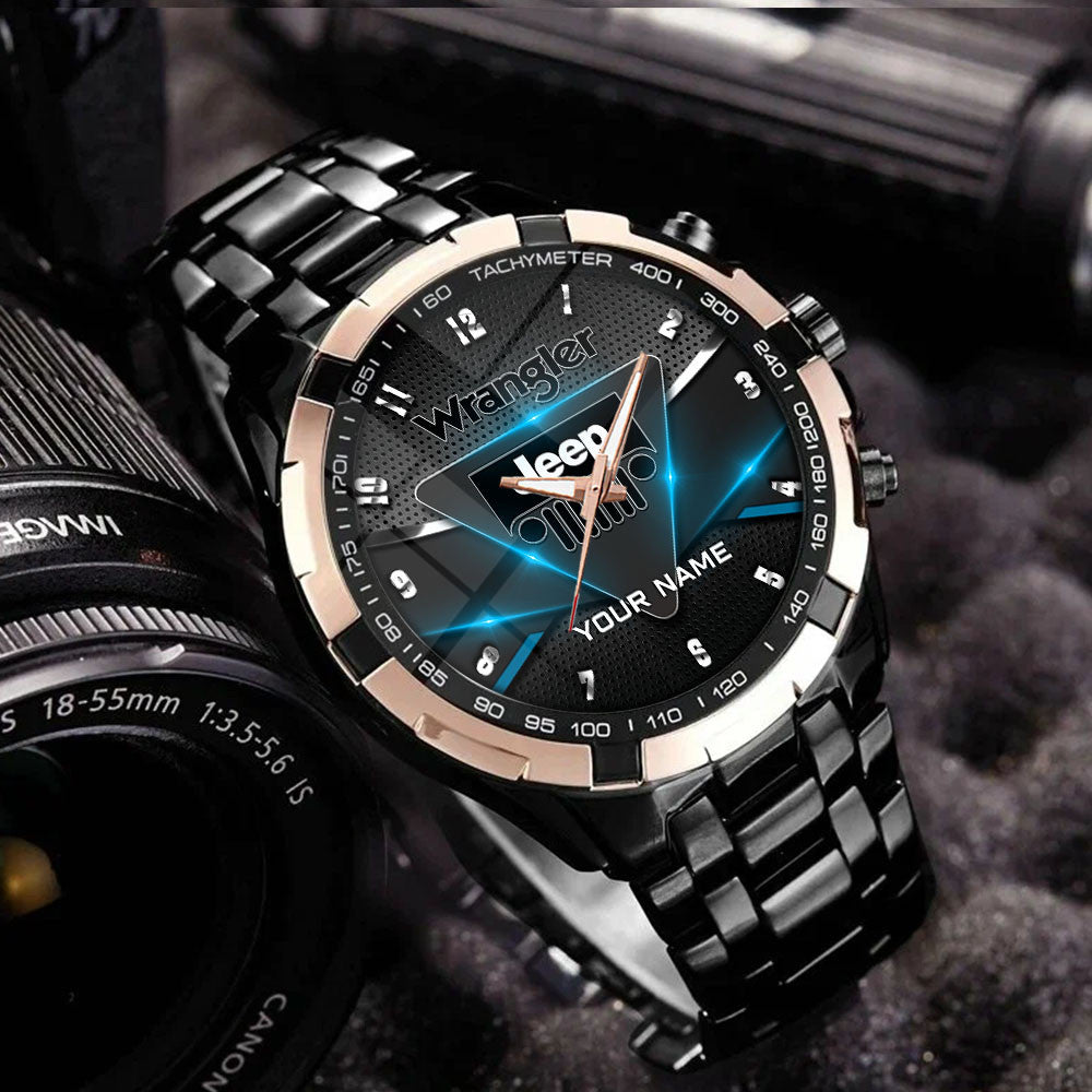 Custom Name JP Wrangler WINWATK12125 Stainless Steel Watch