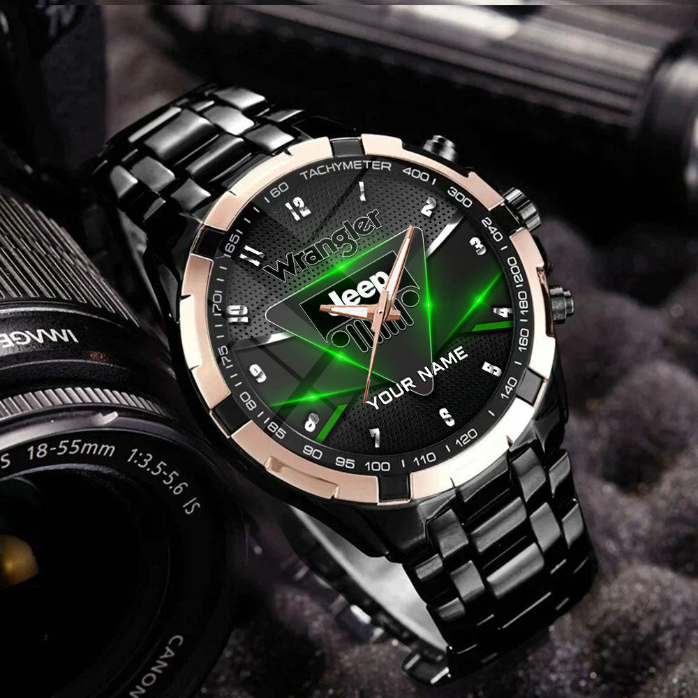 Custom Name JP Wrangler WINWATK12125 Stainless Steel Watch