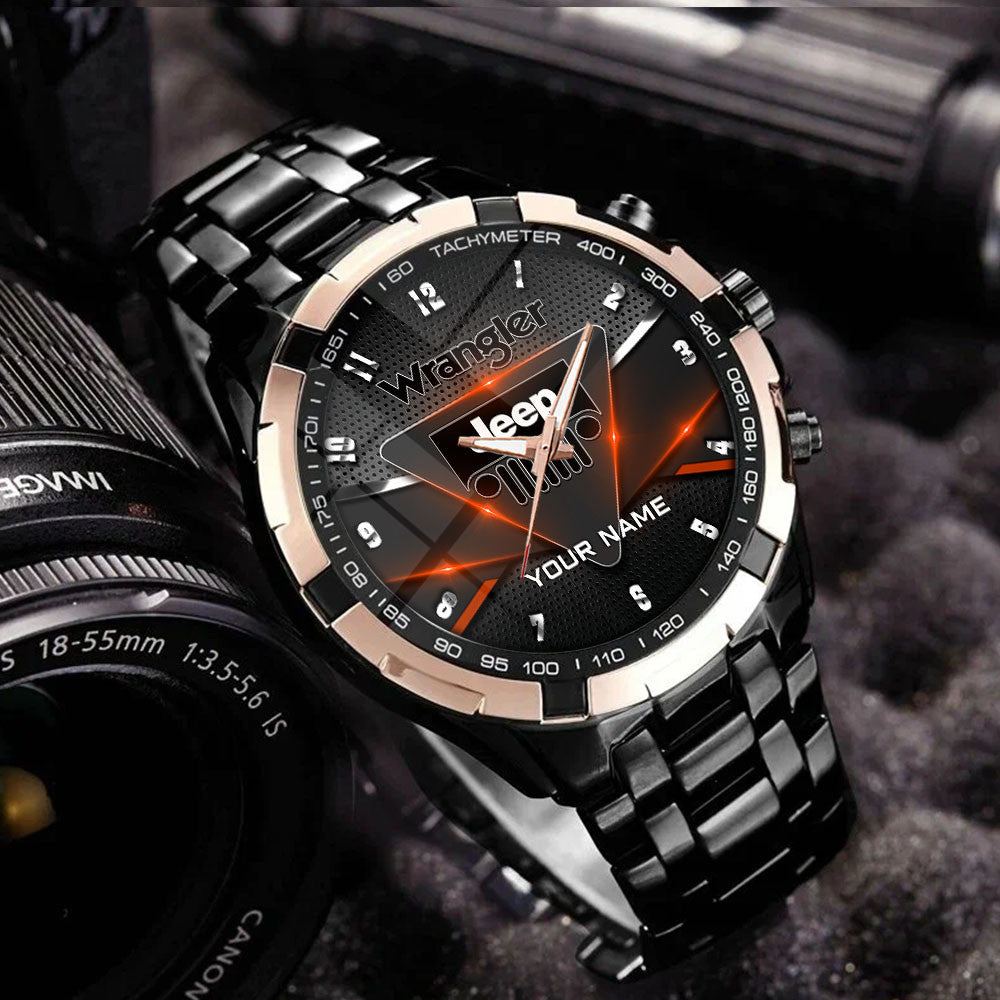 Custom Name JP Wrangler WINWATK12125 Stainless Steel Watch
