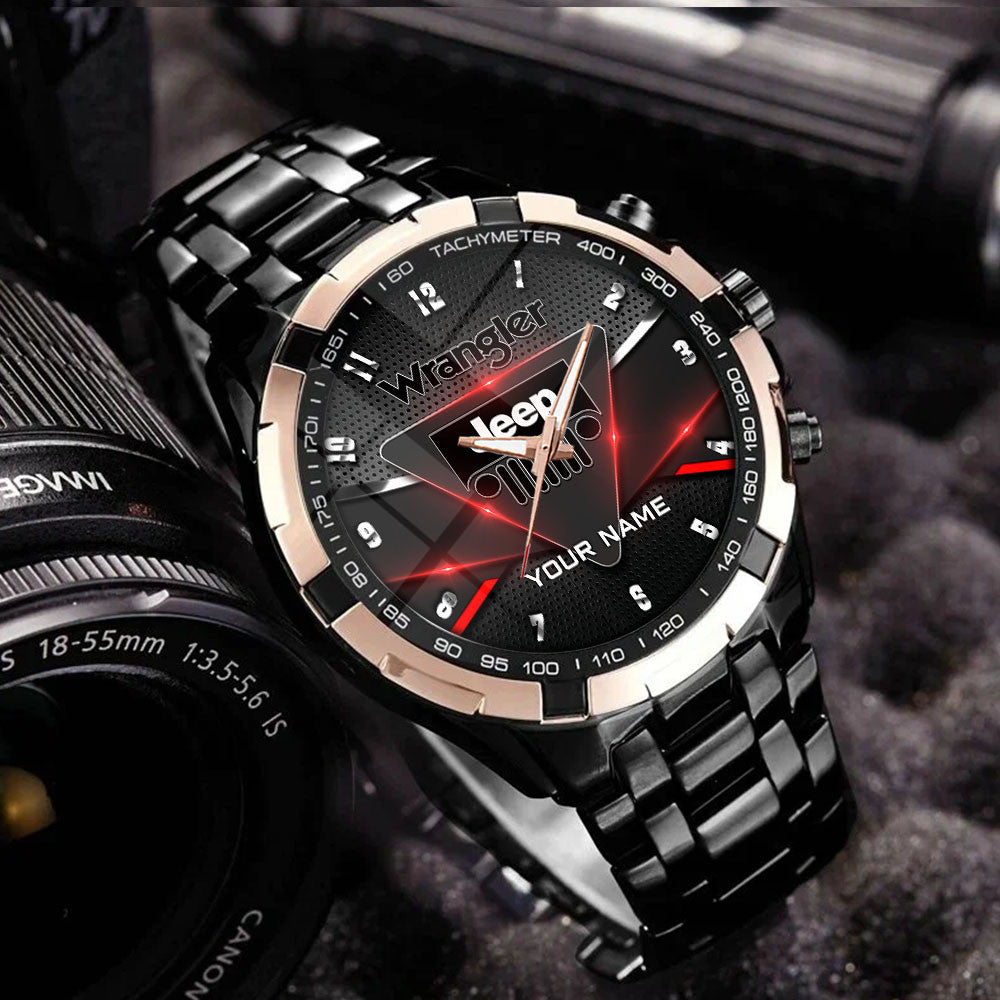 Custom Name JP Wrangler WINWATK12125 Stainless Steel Watch