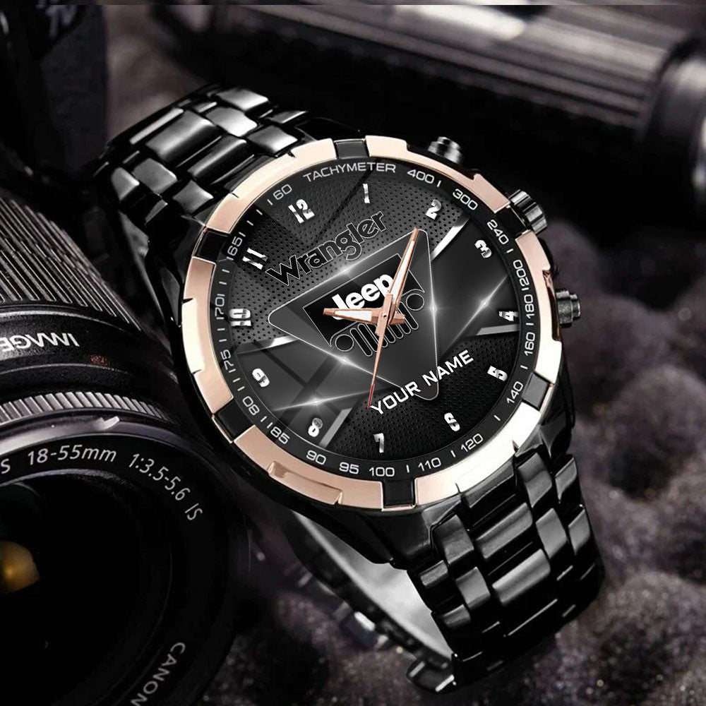 Custom Name JP Wrangler WINWATK12125 Stainless Steel Watch