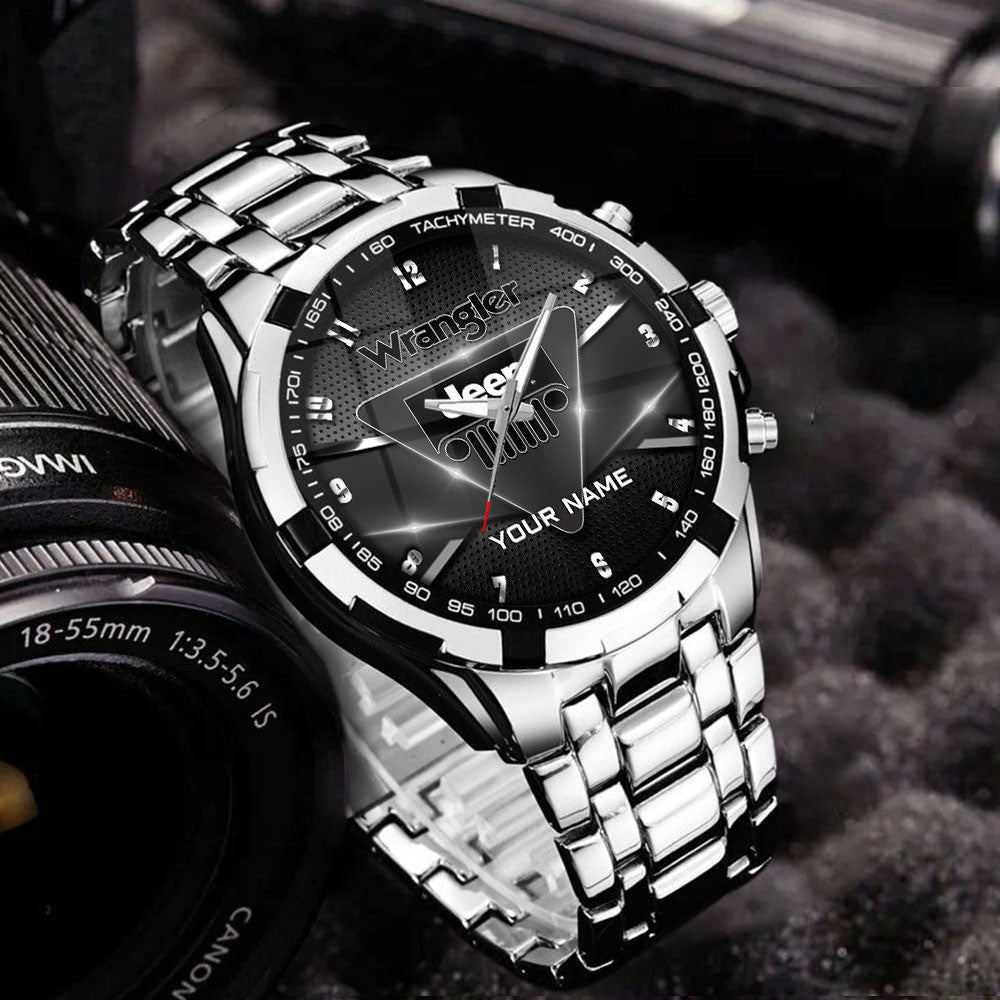 Custom Name JP Wrangler WINWATK12125 Stainless Steel Watch