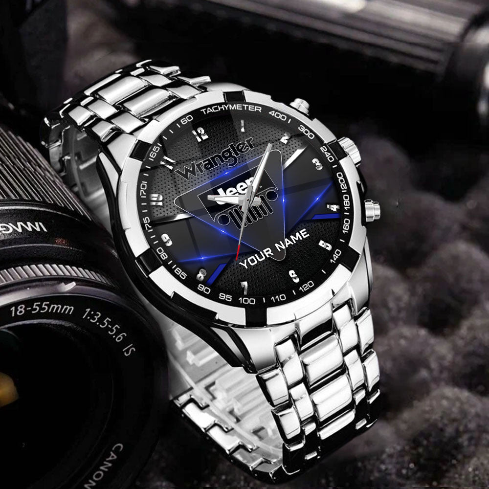 Custom Name JP Wrangler WINWATK12125 Stainless Steel Watch