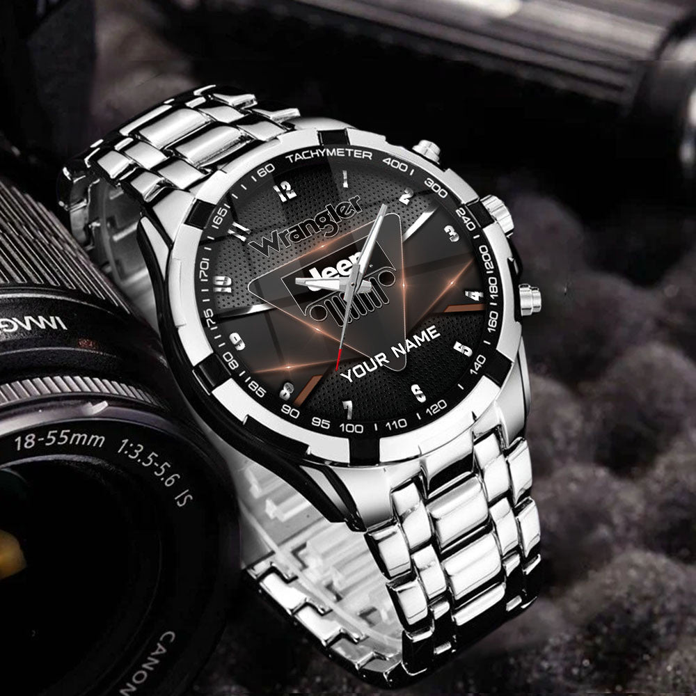 Custom Name JP Wrangler WINWATK12125 Stainless Steel Watch