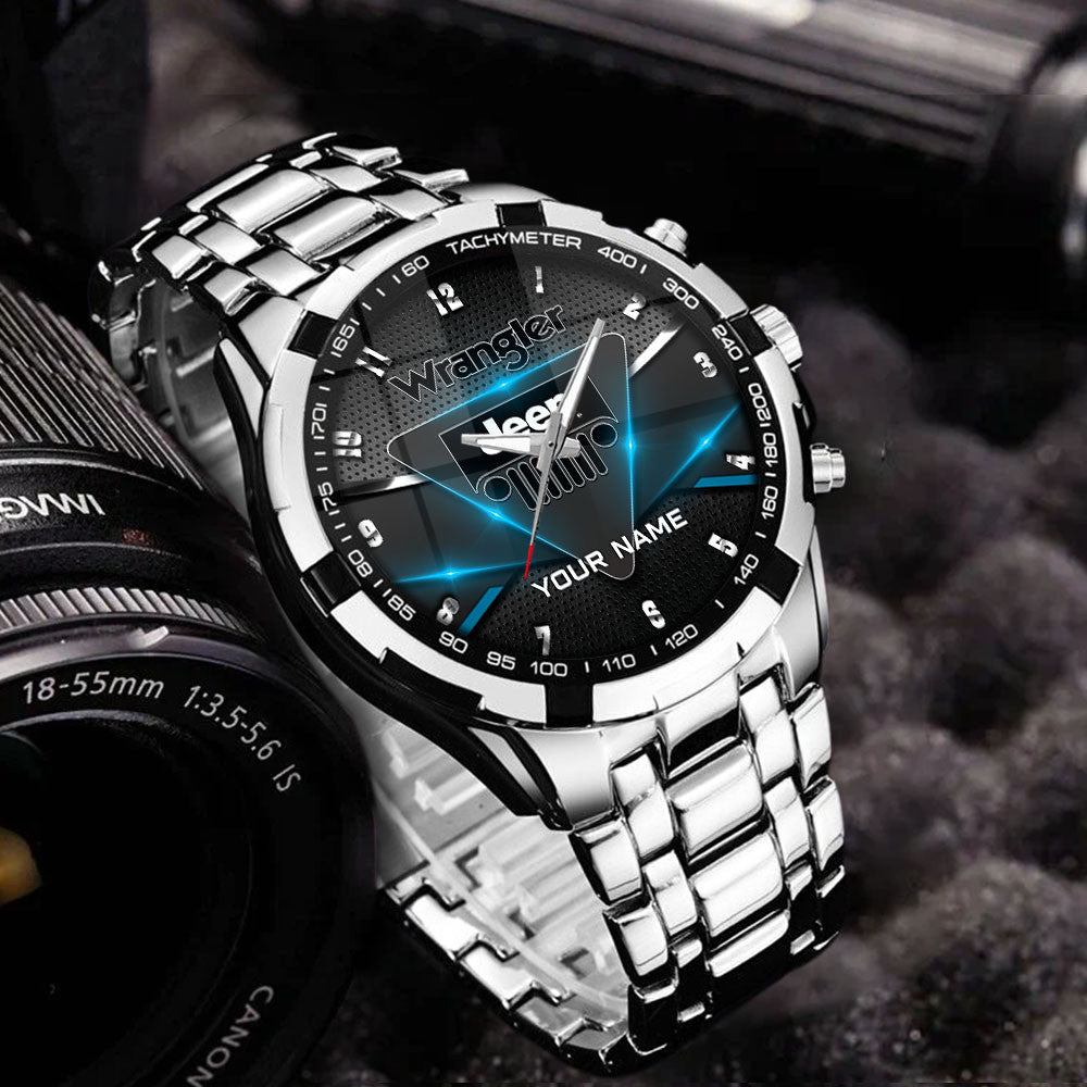 Custom Name JP Wrangler WINWATK12125 Stainless Steel Watch