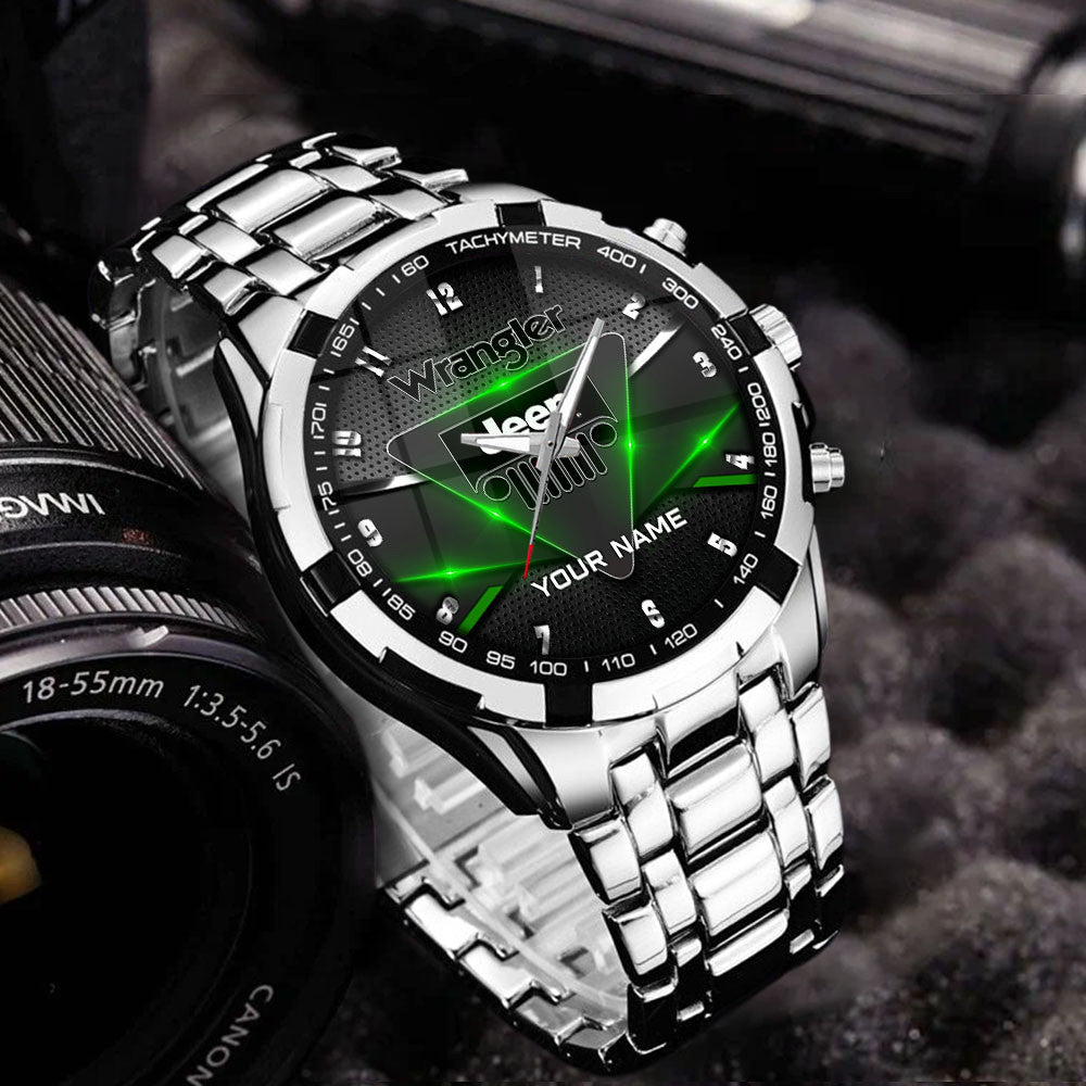 Custom Name JP Wrangler WINWATK12125 Stainless Steel Watch