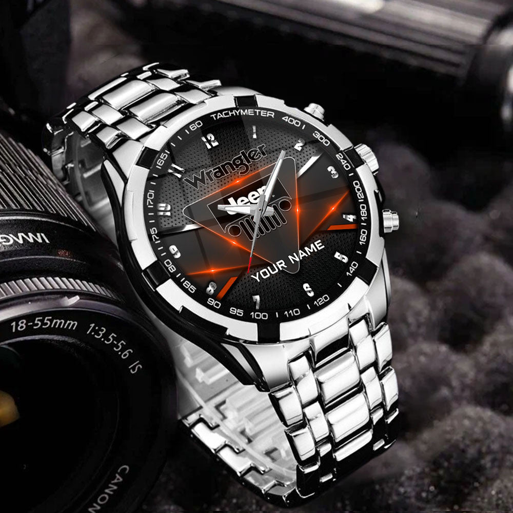 Custom Name JP Wrangler WINWATK12125 Stainless Steel Watch