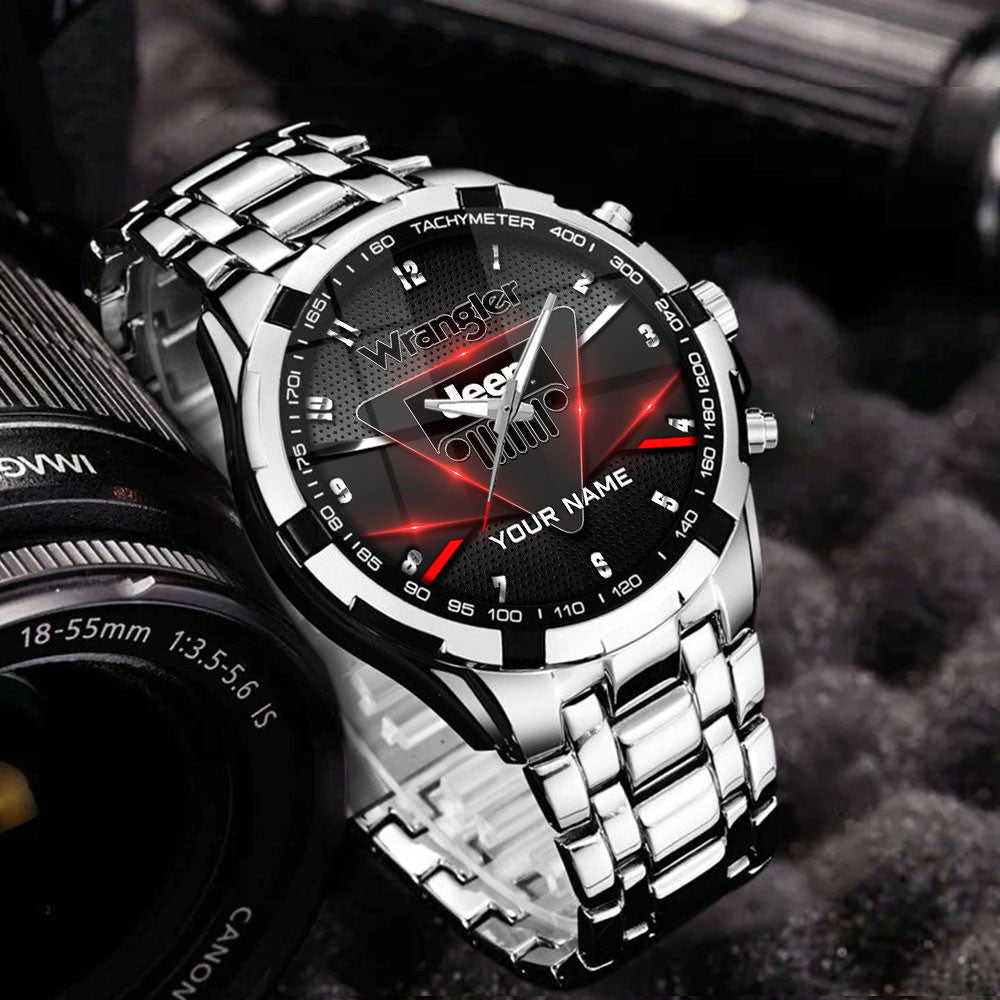 Custom Name JP Wrangler WINWATK12125 Stainless Steel Watch
