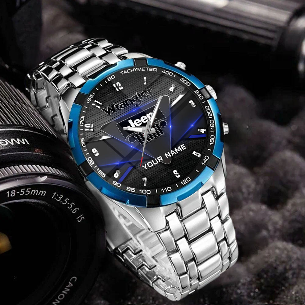 Custom Name JP Wrangler WINWATK12125 Stainless Steel Watch