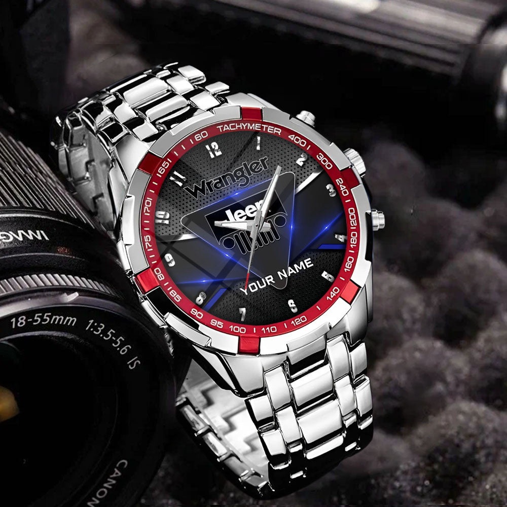 Custom Name JP Wrangler WINWATK12125 Stainless Steel Watch