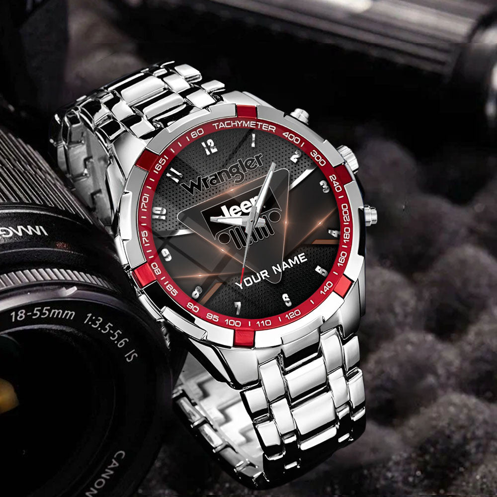 Custom Name JP Wrangler WINWATK12125 Stainless Steel Watch