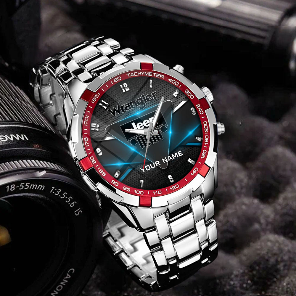 Custom Name JP Wrangler WINWATK12125 Stainless Steel Watch