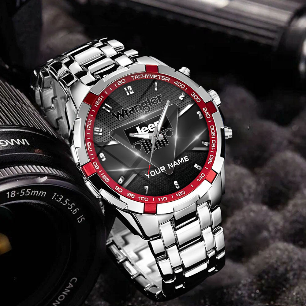 Custom Name JP Wrangler WINWATK12125 Stainless Steel Watch