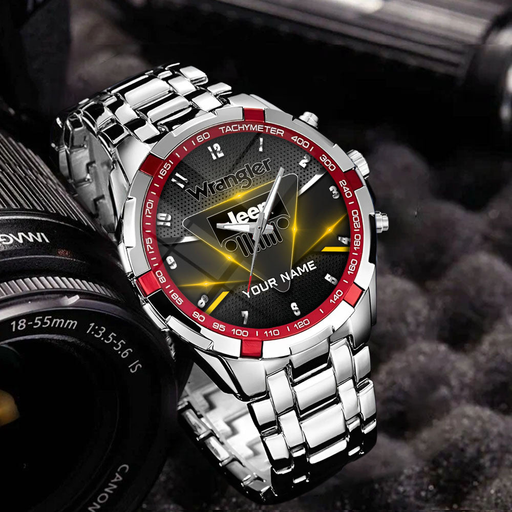 Custom Name JP Wrangler WINWATK12125 Stainless Steel Watch