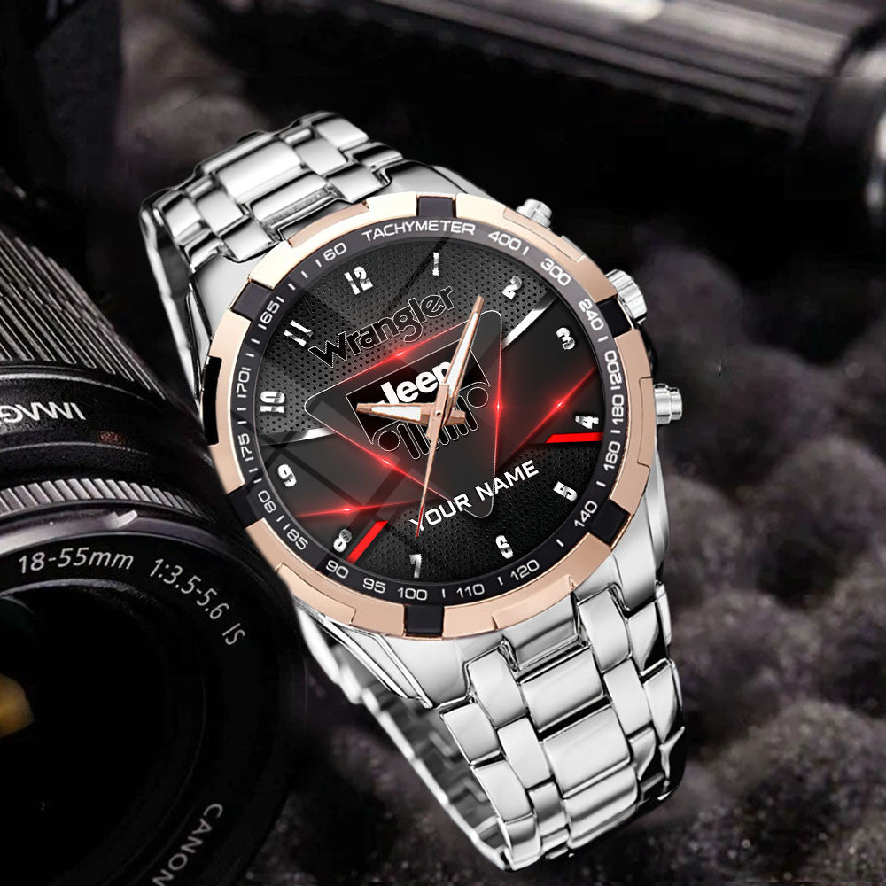 Custom Name JP Wrangler WINWATK12125 Stainless Steel Watch