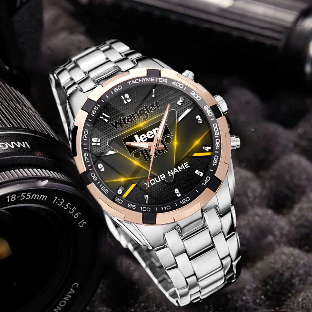 Custom Name JP Wrangler WINWATK12125 Stainless Steel Watch