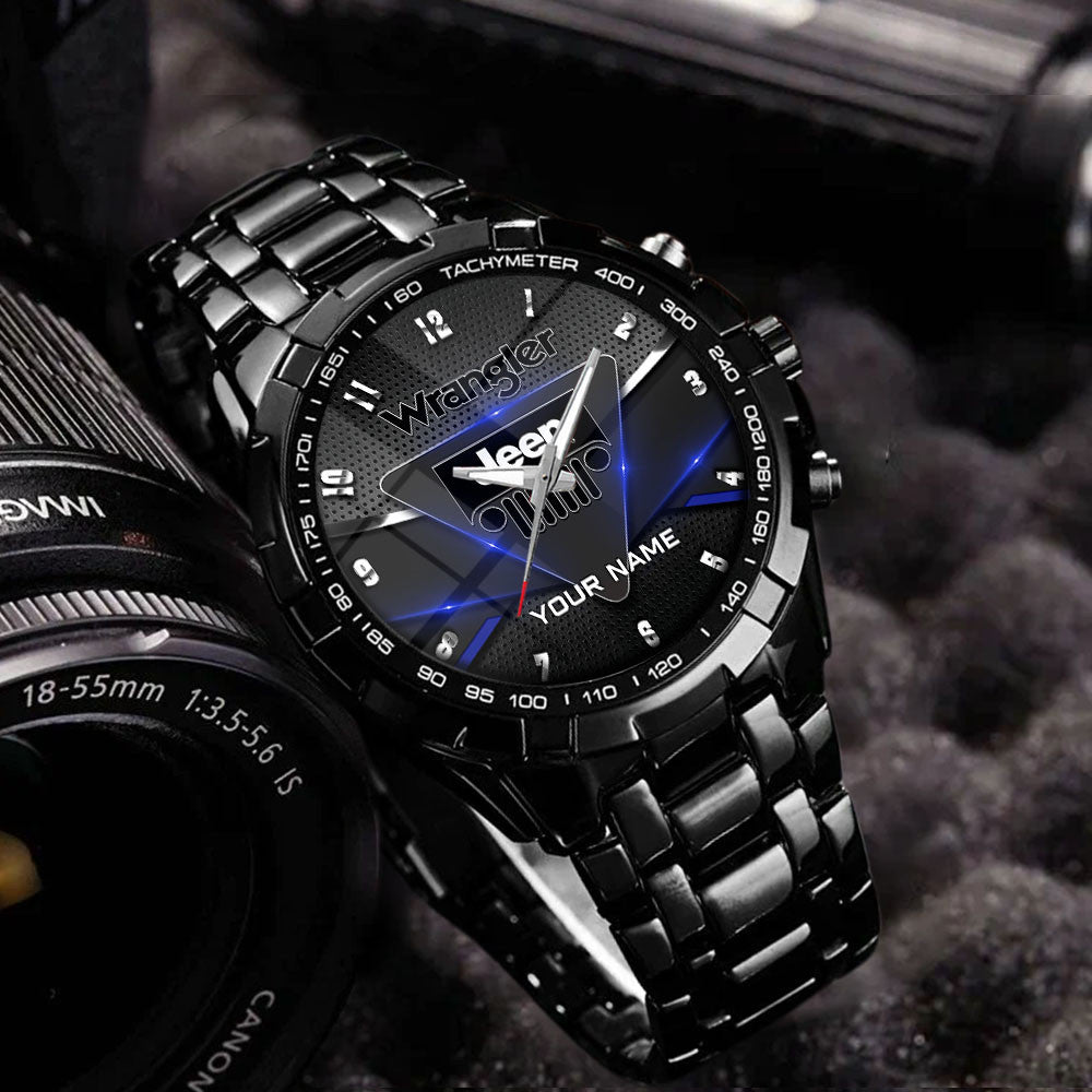 Custom Name JP Wrangler WINWATK12125 Stainless Steel Watch