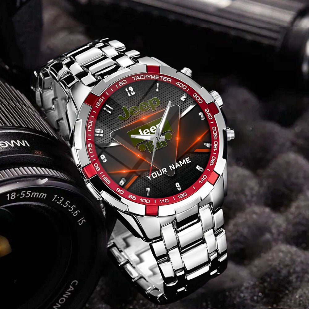 Custom Name JP WINWATK12124 Stainless Steel Watch
